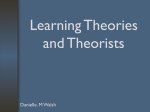 Learning Theories and Theorists