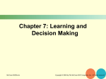 Learning and Decision Making