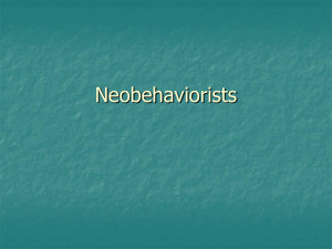 Neobehaviorists
