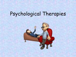 17.Psychological Therapies