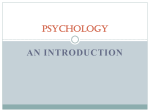 introductiontopsychology