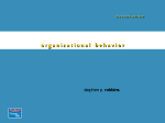 Organizational Behavior 11e