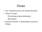 Therapy - J. Randall Price, Ph.D.