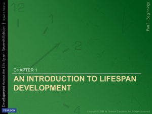 An Introduction to Lifespan Development