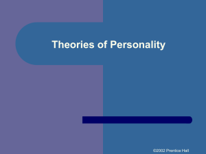 Theories of Personality