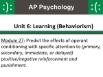 PPT Module 27 Operant Conditioning