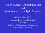 Immune Hemolytic Anemias