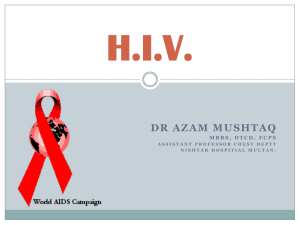 HIV/AIDS Powerpoint - Indiana University Journalism