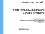 Innate imunity, malaria and Burikitt’s lymphoma