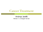 Cancer Treatment - Sveučilište u Zagrebu Medicinski fakultet