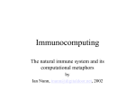 Immunocomputing - Carleton University