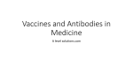 Vaccines PPT - Alevelsolutions