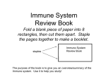 Immune System Review Book