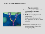 Next, a bit about antigens (Ag`s)…