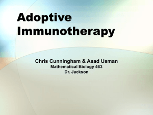 Adoptive Immunotherapy - Rose