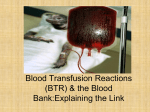 Complications of Blood Transfusion