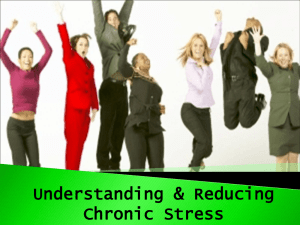 Understanding & Reducing Chronic Stress