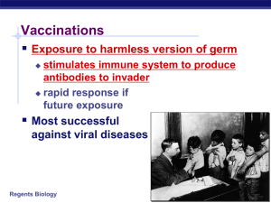 Regents Biology - Nick Williams` San Marin Science