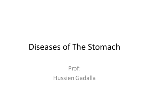 Diseases of The Stomach