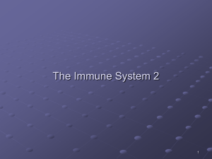 The Immune System 2