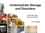 Carbohydrate Related Disorders