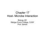 Host Microbe Interations
