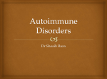 Autoimmune Disorders