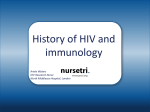 Immunology & History of HIV