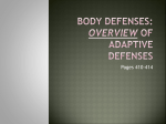 Ch 12 Adaptive Defense Overview