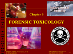 Forensic Toxicology found in Postmortem
