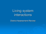 Living system interactions