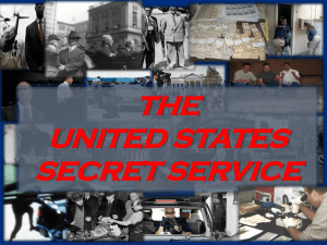 The United States Secret Service - Federal Reserve Bank of San
