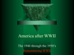 America after WWII