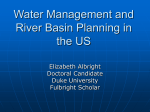 Water Management and River Basin Planning in the United States