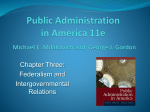 Public Administration in America 11e Michael E. Milakovich