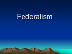 Federalism - Daphne - A Palomar College Web Server