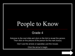 People to Know