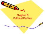 Chapter 5 Political Parties - Big Walnut Local School District