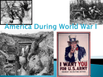 America During World War I