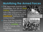 Mobilizing the Armed Forces