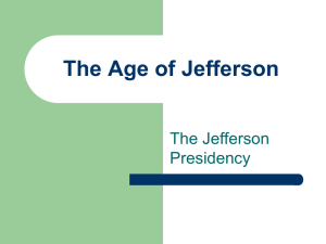 The Age of Jefferson - Pleasanton Unified School District
