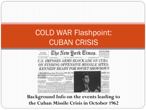 COLD WAR Flashpoint: CUBAN CRISIS