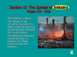 Section II: The Spread of Industry (Pages 514 - 519)