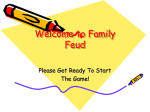 Welcome to Family Fued