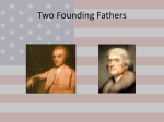 Jefferson and Pinckney as Founding Fathers