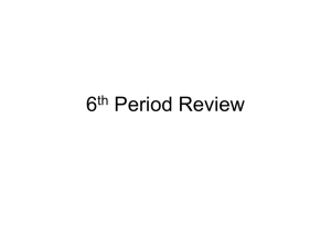 6th Period Review - Spokane Public Schools