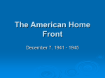 The American Home Front