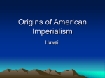 Origins of American Imperialism