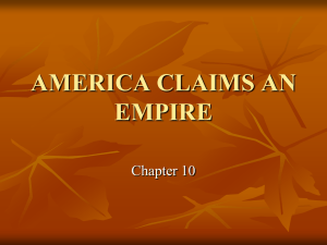 america claims an empire - Lake Dallas Independent School District