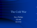 The Cold War - Wright State University